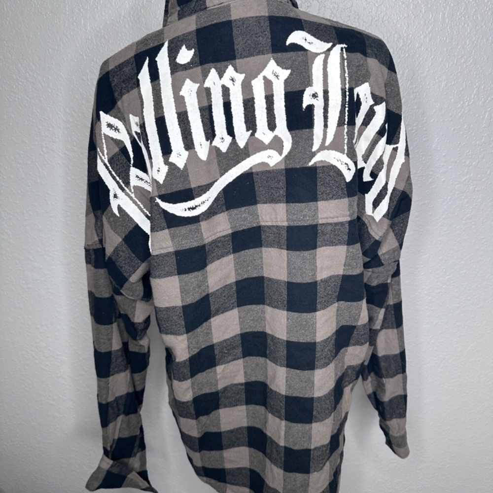 Vintage Flannel‎ Drop Shoulder Shirt